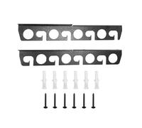 LLHCF Supporto per canna da pesca da parete a soffitto Rack orizzontale Overhead Hanger Holder Stand Soffitto Canna da pesca Organizzatori