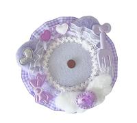 LLHCF Supporto per spilla versatile in pizzo, per donne creative e alla moda, elegante accessorio per presentazioni