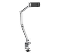 LLHCF Supporto per tablet per tablet regolabile a 360 gradi di rotazione tablet da scrivania morsetto di montaggio per cellulare Supporto in alluminio resistente