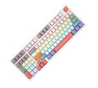 LLHCF Tastiera meccanica 98Key con illuminazione a LED Keycap confortevole per giocatori e dattilografi nella tastiera del piccolo spazio