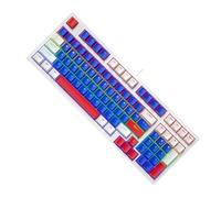 LLHCF Tastiera meccanica 98Key con illuminazione a LED Keycap confortevole per giocatori e dattilografi nella tastiera del piccolo spazio