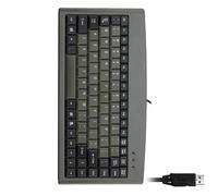 LLHCF Tastiere ergonomiche del cavo di USB di Miniture 88Key con la base antiscivolo per l'ufficio e le tastiere industriali del cavo dell'ambiente