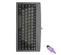 LLHCF Tastiere ergonomiche del cavo di USB di Miniture 88Key con la base antiscivolo per l'ufficio e le tastiere industriali del cavo dell'ambiente