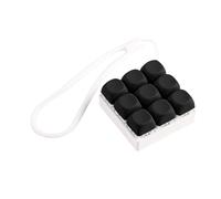 LLHCF Tastiere Meccaniche a 9 Tasti Interruttori Tester 9 Tasti Clicky Con Portachiavi In Silicone Per Alleviare Lo Stress E Decorazione Ufficio Portatile Portachiavi Giocattolo Stress