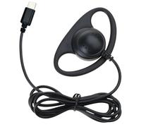 LLHCF USB C/3.5mm Gancio Orecchio Singolo Lato Auricolari Auricolare Cuffie con Filo Cuffia Singolo Lato Per Cellulari Notebook Guida di Viaggio Auricolare