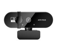 LLHCF Webcam USB W66 con microfono integrato e messa a fuoco automatica per studenti e lavoratori in ufficio remoto