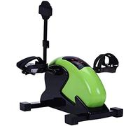 Llhdmeng Cyclette da riabilitazione, pedale, pieghevole, portatile, per piedi, mani, braccia e gambe, mini bici statica pieghevole. (Left Bracket)