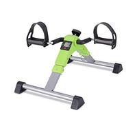 Llhdmeng Mini bicicletta statica portatile pieghevole con pedali per gambe, braccia e mani, tensione regolabile, attrezzatura per il fitness compatta per la riabilitazione, gli anziani e l'uso in