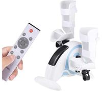 Llhdmeng Mini cyclette elettrica motorizzata for Fitness, Pedali con sedile regolabile e resistenza per riabilitazione post-operatoria. (A)