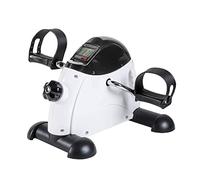 Llhdmeng Mini cyclette, pedaliera portatile per la casa, allenamento di gambe e braccia, bicicletta con schermo LCD, manopola di resistenza regolabile per palestra e fitness.