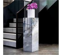 LLHTTDMBDFC Riser in Metallo for espositore con piedistallo cubico for Scultura Artistica del Negozio al Dettaglio(A,30x30x30cm)