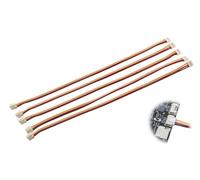 LLidgermal Cavo Dupont Grove a 4 pin PH2,0 mm 25 cm per Raspberry Pi e Arduino - Confezione da 5 cavi universali per prototipazione