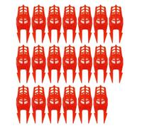 LLINthy 20Pcs Api Regina Tappi Cellulari Coppe Coperture Regina Allevamento Cup Set Coltivazione Strumento Protettivo Cellulare Forniture Apicoltura