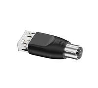 LLINthy Adattatore convertitore da USB tipo C a 2 che fornisce configurazioni facili per un facile collegamento a vecchi host di computer tastiera adattatore USB di tipo C