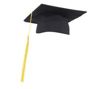 LLINthy Cappello da laurea con design antiscivolo per laurea per eventi di inizio e riunioni di alunni laureati Dressingup copricapo laurea per studenti universitari