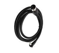 LLINthy Cavo audio da 6,35 mm a DIN a 5 pin per trasferimento segnali DIN maschio a 5 pin maschio a 6,35 mm maschio mixer stereo cavo audio per scheda audio cavo professionale