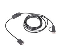 LLINthy Cavo di prolunga USB C tipo C a USB OTG con interruttori per consentire una condivisione efficiente dei file e l'alimentazione del dispositivo su dati elettronici ad alta velocità