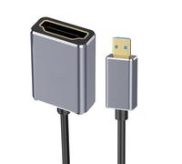 LLINthy Cavo dinamico del porto microed di versione 48Gbps del cavo coassiale della macchina fotografica 2.1 8K60hz di larghezza di banda per il cavo microed degli schermi 8K60hz