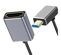 LLINthy Cavo dinamico del porto microed di versione 48Gbps del cavo coassiale della macchina fotografica 2.1 8K60hz di larghezza di banda per il cavo microed degli schermi 8K60hz