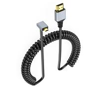 LLINthy Cavo HDTV 4K@60Hz 2160P/1080P/720P Connessione Display Computer Standard Maschio A Molla Convertitore Maschio