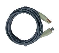 LLINthy Cavo USB robusto per cuffie MMX150, supporta audio ad alta fedeltà per giochi e musica, cavo per cuffie da 200 cm