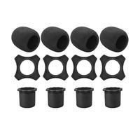 LLINthy Copertura protettiva in spugna ispessita per microfono, design antiscivolo, migliora le protezioni per uso professionale, copertura in schiuma resistente a lunga durata