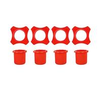 LLINthy Copertura protettiva in spugna ispessita per microfono, design antiscivolo, migliora le protezioni per uso professionale, copertura in schiuma resistente a lunga durata