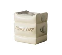 LLINthy Cuscino da viaggio compatto e pieghevole, per gambe e gambe, si adatta a più stemmi per turisti e viaggiatori con zaino in spalla