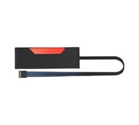 LLINthy Il collegamento efficiente del separatore della ventola di raffreddamento del computer a 5 vie migliora la gestione del calore negli impianti di gioco in PVC ignifugo Hub ABS