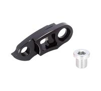 LLINthy Lega di alluminio Mountain Bike Deragliatore Posteriore Hanger Telaio di Estensione Gear Coda Gancio Extender 34T-50T Biciclette Strada Coda Gancio Convertitore Adattatore di Estensione