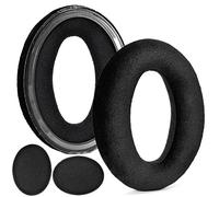 LLINthy Paraorecchie in spugna per riparazione qualificata ForSennheiser HD515 HD555 HD595 cuffie isolano il rumore coperture auricolari puntelli per cuffie