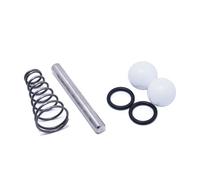 LLINthy Pneumatica industriale Impatti Chiave Strumento Riparazione Componente per il Recupero Rapido dell'Apparecchiatura Include O-Ring a Sfera Molla Installazione Rapida Valvole a Farfalla Kit di
