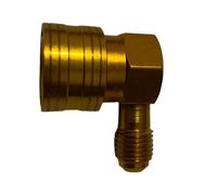 LLINthy Professionale R134A Aria Condizionata Accoppiatore Rilascio Rapido Resistente alla corrosione Costruzione Refrigeranti Trasferimento Aria Condizionata Refrigeranti Ricarica Accoppiatore