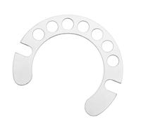 LLINthy Rapidamente Delle Cuffie Della Bici Distanziale Spessori 1mm A 5mm Regolabili Distanziali In Metallo Per Accessori Ciclismo Universali Cuffie Bici Ron