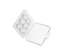 LLINthy Set di 3 gommini per orecchie in morbido silicone trasparente, design con riduzione del rumore, per una vestibilità sicura e confortevole e una trasparenza uditiva in silicone liquido