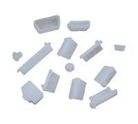 LLINthy Tappi in silicone Coperture per porte USB Tipo C HDTV RJ45 Protezioni connettore porta MultiInterface Accessori per computer Spina in silicone per USB tipo C