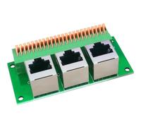 LLINthy Tre modi RJ45 Port Testing Board con chiara etichettatura per identificazione rapida e connessione efficiente collegamento di rete