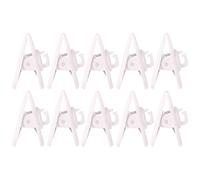 LLINthy Won'for T - Clip per cuffie e cuffie, non importa come ci si sposta, clip a T per il fissaggio del cavo delle cuffie, colore: bianco