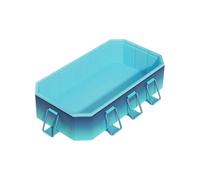 LLiuvccz Piscina pieghevole, piscina all'aperto, resistente all'usura, non gonfiabile, grande piscina all'aperto, giardino, cortile, feste estive in acqua (C, 2,1 m)