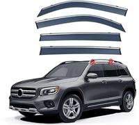 LliyiY Deflettori Auto per Benz GLB 2019-2024 Deflettore Auto Deflettori Aria Finestrino Deflettore Aria Vetro Finestrini Set di deflettori d'Aria