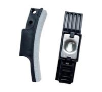 Lljsszr 2X Pastiglie Freno Pelose per Cyclette, Sostituzione dei Gruppi Freno, Antiscivolo, Pratiche, Equilibrio, Pinze per Bicicletta, Parti, Spessore 5 Mm