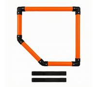 Lljsszr Bersagli con Cinghie Durevole | Struttura in PVC, Bersaglio da Calcio, Robusto, Attrezzatura, per Campi Sportivi, Giovani Calciatori