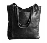 Lljsszr Borsa con Tasca Interna Pratica Struttura Semi-Rigida, Borsa a Spalla con Tasca Esterna, Stile Retrò, per Lavoro, Tempo,
