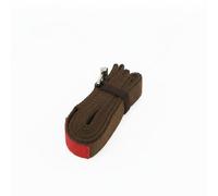 Lljsszr Cinturino di Supporto per Stretching Regolazione Lunghezza Rapida Tessuto Elastico Impugnatura Antiscivolo Portatile Adatto per Allenamento Studio, Marrone, 4M