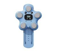 Lljsszr Contatore Salto Bambini Accessorio Allenamento Verticale Voce Touch Materiale Elettronico Sviluppo Abilità Adatto per attività Bambini, Blu