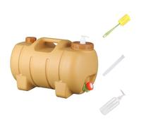 Lljsszr Contenitore per L'acqua con Rubinetto, Secchio da 20 Litri, Barile con Manico, Contenitore per L'acqua, Lattina per Campeggio, Barbecue, Lavag