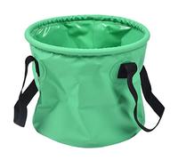 Lljsszr Contenitore per Secchio d'Acqua di Grande capacità, Contenitore Pieghevole per Liquidi da Campeggio E da Viaggio, Borsa per Il Lavaggio Multiuso -, Verde, 10L