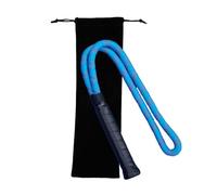 Lljsszr Corda da Tennis per Esercizi di Riscaldamento, Impugnatura Antiscivolo, Ausilio per L'allenamento del Servizio, con Borsa per Ufficio E Corridoio, Blu