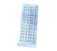 Lljsszr Etichette Peso Stack Adesivi Numerici Stickers Durevoli Organizzazione Attrezzi Sportivi Accessori Allenamento Destinate a Palestra Casa Ambiente Fitn, 6 Kg di Argento