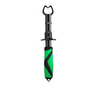 Lljsszr Fishing Gripper Pinza Pesca Prendi Pesci Bilancia Molla Acciaio Antiscivolo Comoda Presa Adatto per Giovani Pescatori Escursioni Regali Fe, Verde